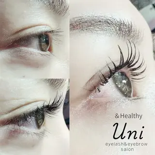 マツエク・マツパ Uni eyelash&eyebrowsalon所属・🌿‬ Uni ゆかり🌿‬のマツエク・マツパデザイン