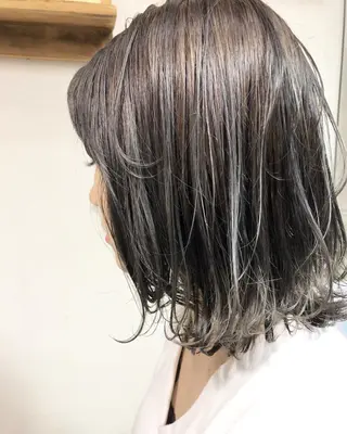 ミディアム カラー ✨森下 直弥✨ 店長🤩のヘアスタイル