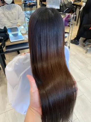 ロング 新宿/韓国ヘア 中明度カラー/かやのヘアスタイル