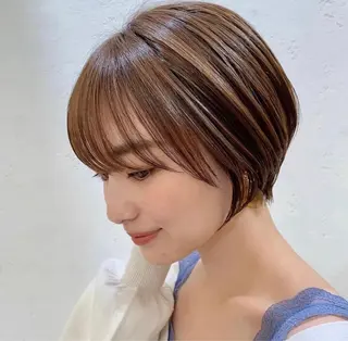 ショート 🇰🇷韓国レイヤー 韓国風ボブのヘアスタイル