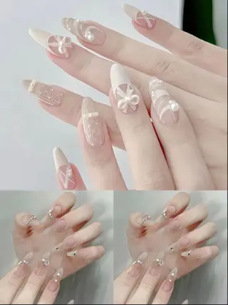 ネイル AND Nail 長さだし専門店のネイルデザイン