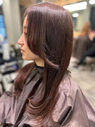 ロング カラー TATSUKI RESTIAのヘアスタイル