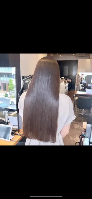 ロング カラー ✨縮毛矯正/髪質改善 錦糸町/松坂拓馬のヘアスタイル