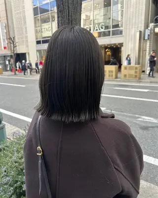 ミディアム stylist 倉本恋のヘアスタイル