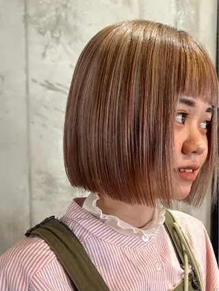 ショート カラー 🐕🦺似合わせ 🐕🦺akariのヘアスタイル