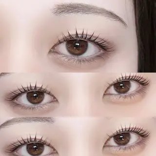 マツエク・マツパ nuna池袋 mokaのマツエク・マツパデザイン