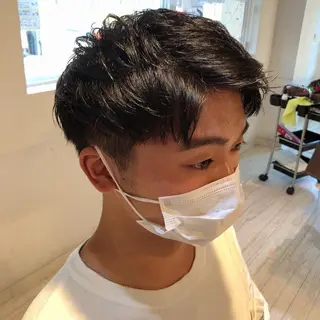 メンズ 髪質改善&ストレート ✂︎鈴木青樹のヘアスタイル