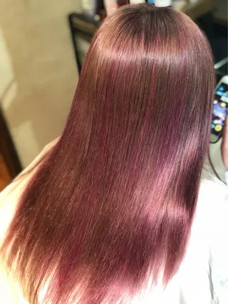 ミディアム 西村 雄二/エクステのヘアスタイル