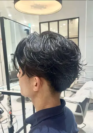 パーマ メンズ 川添 亜弥のヘアスタイル