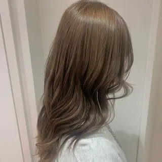 セミロング デジタルパーマ🫧 韓国風ヘア🫧サクラのヘアスタイル