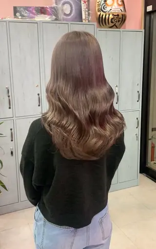 ロング カラー ブリーチ指名 No.1🦋KOKIのヘアスタイル