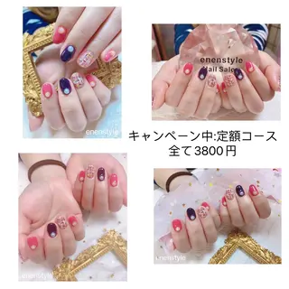 ショート ネイル 👑enen style👑のネイルデザイン