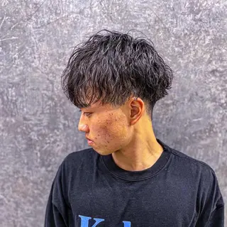 ショート メンズ 尾﨑 純也のヘアスタイル