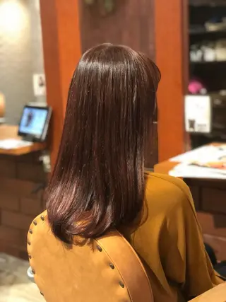 ロング カラー 宮下 浩一のヘアスタイル