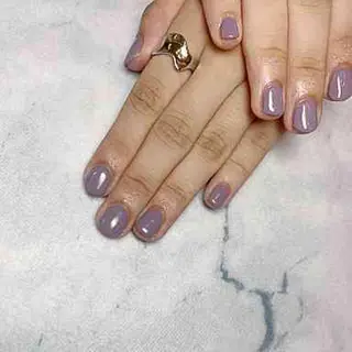 ネイル ネイルリボン 受付スタッフのネイルデザイン