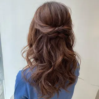 セミロング 竹野 実優のヘアスタイル