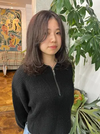 ミディアム ハシモトタケル🌿 ボブ/レイヤーカットのヘアスタイル