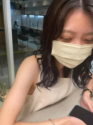 ミディアム C’LD hair produce /シールドヘア所属・モテ髪/ボブ/ショー ト/アダチフウトのヘアスタイル