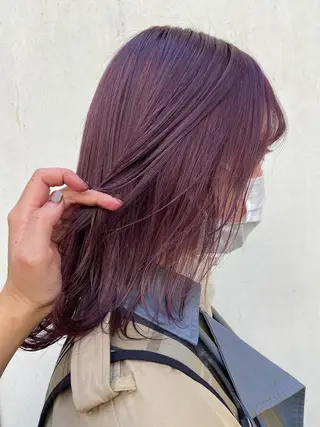 セミロング カラー 【カラーリスト】 Likka.のヘアスタイル