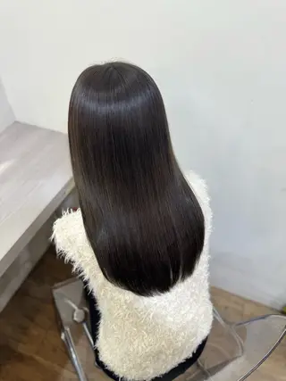 ロング 北新地/縮毛矯正 /あやなのヘアスタイル