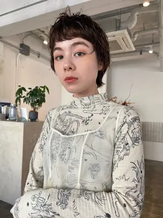 ショート Terve.野崎 真里奈のヘアスタイル