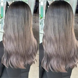 ロング カラー yoriダブルカラー 代表すがわらのヘアスタイル