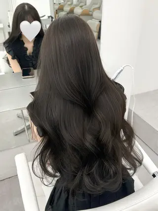 ロング カラー 透明感カラー 古山 結季🌙🖤のヘアスタイル