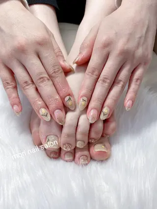 ネイル 森 ネイルサロンのネイルデザイン