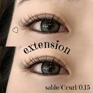 マツエク・マツパ MYU🩵 Mirajuのマツエク・マツパデザイン