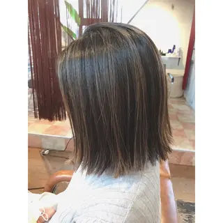 ミディアム カラー マエダ カズエ🫶 coronahairのヘアスタイル