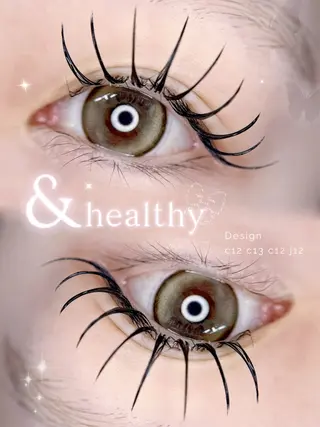 マツエク・マツパ mimi.🎀 kira🎀谷四のマツエク・マツパデザイン