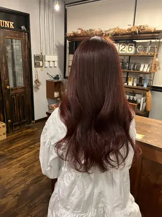 ロング 山下 明子のヘアスタイル
