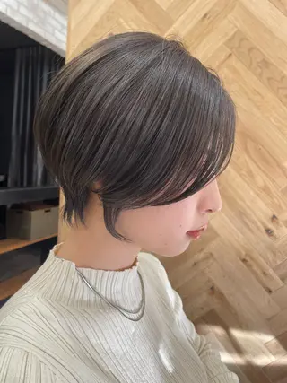 ショート カラー レイヤー職人 横浜/似合わせ/秋山のヘアスタイル