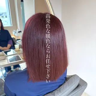 ミディアム カラー 中林 優太のヘアスタイル