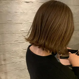 ミディアム カラー 鳥越 一希のヘアスタイル