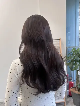 ロング カラー 金澤 希空のヘアスタイル