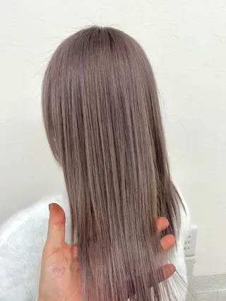 カラー ダブルスキルエクステ /羽エクステ白石宇由のヘアスタイル