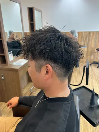 メンズ 鬼松沙弥 ❤︎メンズパーマのヘアスタイル