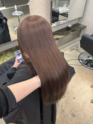 カラー PELE sakae みあのヘアスタイル