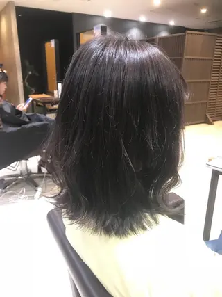 ミディアム カラー パーマ ヘアアレンジ メンズ キッズ ネイル マツエク・マツパ EnBlesS西宮 マンツーマン神道有基のヘアスタイル