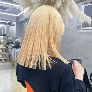 ミディアム カラー 無料カットモデル募集 🌱ひょうがのヘアスタイル