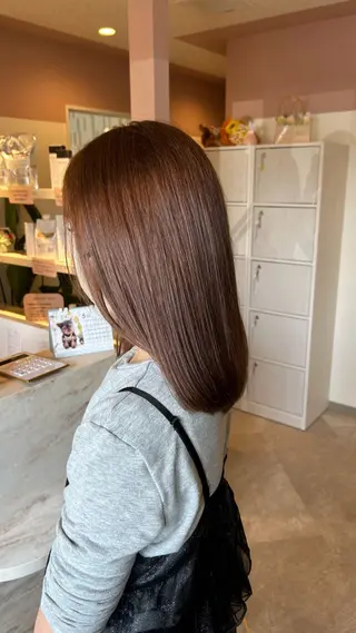 カラー yumi/ nook.【ヌーク】のヘアスタイル