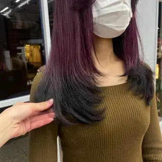 ロング 🫧艶髪/ブリーチ 🐳honami🫧のヘアスタイル