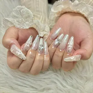 ロング mionail 八木のネイルデザイン