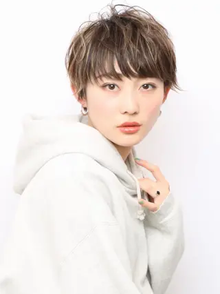 ショート カラー 大西 真人🪴のヘアスタイル