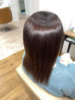 ミディアム 西能 心音のヘアスタイル