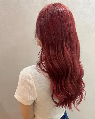 カラー 暖色🍎透明感カラー 🩵小林かりんのヘアスタイル