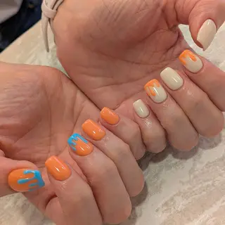 ネイル ジェヌインネイル 河内のネイルデザイン