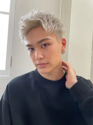 メンズ アイブロウ 小鹿理紗 和光市のヘアスタイル