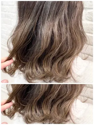 ミディアム 白井 秀太郎のヘアスタイル